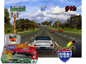 Cruis'n USA (USA) (Rev A) Cover